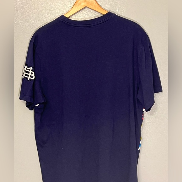 Buck Makers Embroidered Stripe Logo Tee Size XXL - Picture 2 of 2